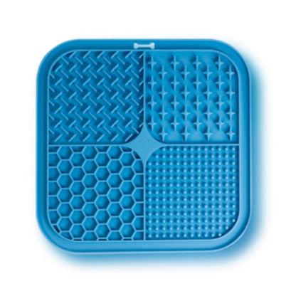 4-Texture Dog Lick Mat with Suction Cup | Calming Enrichment Mat for Dogs | Calmoroo