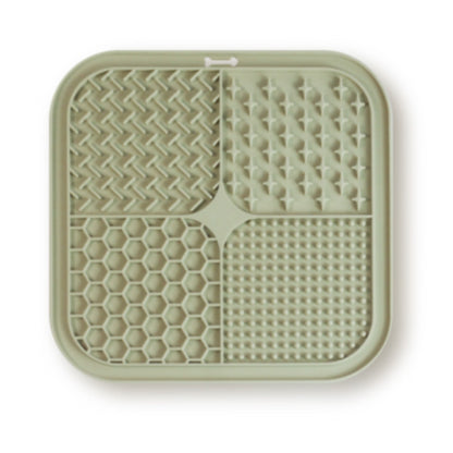 4-Texture Dog Lick Mat with Suction Cup | Calming Enrichment Mat for Dogs | Calmoroo
