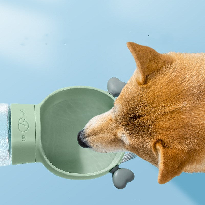 Separate food storage compartment on the Everywhere Bottle