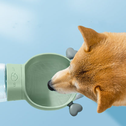 3-in-1 Dog Travel Water Bottle with Bowl & Food Storage | Portable Pet Bottle | Calmoroo